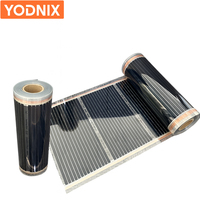 Film Chauffant Électrique Intelligent 110W/10% Étanche en Graphène pour Plancher Chauffant, Vente Directe Usine, Idéal Salon, Salle de Bain, Extérieur, Cuisine