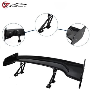สปอยเลอร์หลัง FUXINGTAI ABS Shark Tuning สำหรับตกแต่งฝากระโปรงท้ายรถยนต์มิตซูบิชิ แลนเซอร์ อีโว 7 8 9 EX 2020 Wrx ใช้ได้กับหลังคารถ - Product Image 4