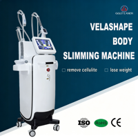 Nouvelle machine Velashape professionnelle, appareil de remodelage corporel par aspiration et rouleaux, élimination de la cellulite, pour salon de beauté, OEM ODM