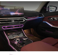 Lumière ambiante LED 11 couleurs pour BMW G20 Série 3 2019-24, panneau d'instrument intérieur, lampe décorative de selle, accessoires de modification RGB