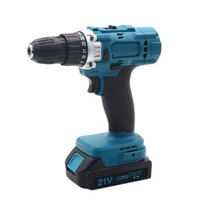 Cordless Drill 21V Lithium Battery Dual Speed Keyless Chuck Reversible For DIY Metal Drilling And Screw Tightening - Product Image 5