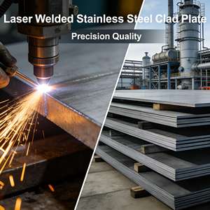 Tôles d'acier bimétalliques composites en acier inoxydable Q235B+SS304 SS201 S30408 316L, revêtement en acier inoxydable 304 - Product Image 3