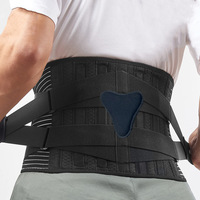 FSPG Ceinture XXL réglable pour hernie discale et sciatique Coussin lombaire amovible
