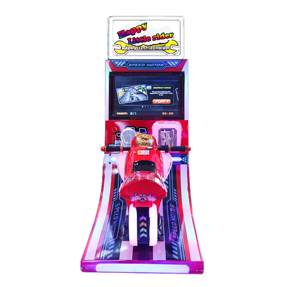Conjunto de máquina de jogo de carro de corrida, máquina de jogo de estímulo elétrico operado por injeção 220v 60w 1
