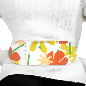 แผ่นประคบร้อนสมุนไพรสำหรับเด็กผู้หญิง ไฮโดรเจลสติ๊กเกอร์ผสมขิงและชะเอมเทศ รุ่น M-4 50-55 สำหรับรอบเดือนครั้งแรก - Product Image 6