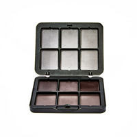 Haute qualité 12 & 16 couleurs fer blanc métal boîtes palette personnalisable Blush ombre à paupières Palette ombre boîte cadres en gros