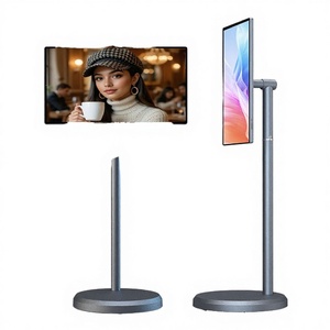 Téléviseur LCD portable de 32 pouces avec support, interface USB Type-C, fréquence de rafraîchissement de 60 Hz, écran interactif, résolution Smart TV offrant une image vive et claire - Product Image 3