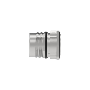 Connector Cable-to-Panel Screw <b>Terminals</b> Circular Connector Receptacle Zinc Alloy PBT GF Shielded 3000 Ohms BEGA127NN00000205000 - Product Image 1