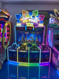 Máquina de Juegos Infantil KUBIXION, Interactiva para Padres e Hijos, de Disparos, que Funciona con Monedas, Equipo para Centros Comerciales, en Inglés - Product Image 5