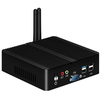 Mini PC Zynshield DDR3, Doble LAN, Doble RS232 COM, 4 USB, 4G WiFi, Montaje VESA, J1900 N2840, Control Industrial, Linux Global, Nuevo