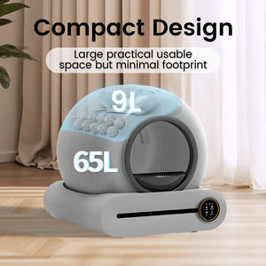 Caja de Arena Automática <span class=keywords><strong>para</strong></span> <span class=keywords><strong>Gatos</strong></span> con Autolimpieza, Caja de Arena Eléctrica Inteligente <span class=keywords><strong>para</strong></span> Mascotas, Baño Automático <span class=keywords><strong>para</strong></span> <span class=keywords><strong>Gatos</strong></span> - Product Image 2