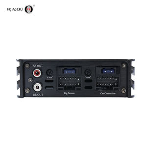 แอมพลิฟายเออร์สเตอริโอในรถยนต์ AndronD <span class=keywords><strong>APP</strong></span> 4 แชนแนล คลาส D 300 วัตต์ ตัวเครื่องอะลูมิเนียม พร้อมรีโมท 4 แชนแนล 8 RCA อีควอไลเซอร์ 31 แบนด์ สำหรับยานพาหนะ - Product Image 4