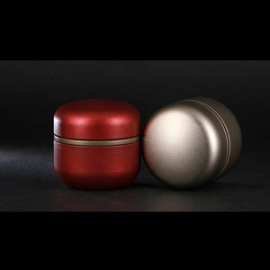 Wholesale Factory Custom Printed Small Empty Metal Cans jar for Candle Tea Tin box