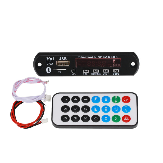 MP3 decoder board with amplifier display radio / MP3 player module / card USB   MP3 decoder