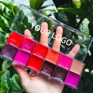 Paleta de Maquillaje Personalizada con Tu Propio Logotipo, Rubor en Crema de Larga Duración, Paleta de Rubor en Crema de Marca Privada - Product Image 1