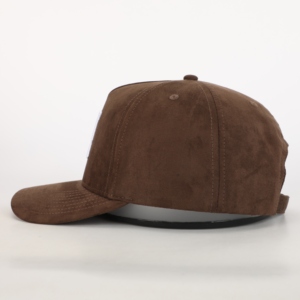 Wholesale 5 Panel Suede Fabric <b>Baseball</b> <b>Cap</b> <b>Men</b> Custom Logo Street Style Sports <b>Cap</b> 3D Embroidery High Quality Adjustable Buckle - Product Image 3