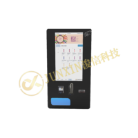 Nouvelle machine distributrice de snacks murale intelligente 2026, prend en charge les paiements par carte de crédit, pièces de monnaie, code QR et jetons, avec fonction SDK