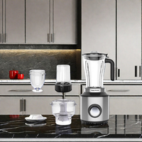 Happy Partner 2024 haut de gamme multifonctionnel robot culinaire nouveau Design presse-agrumes mélangeur prise vendeur chaud mélangeur ménage hôtel utilisation