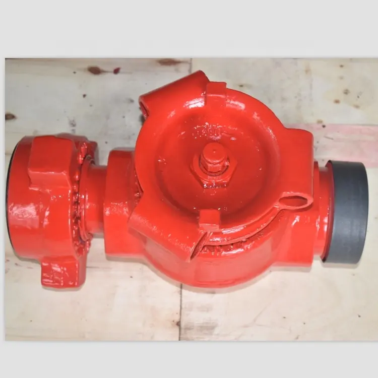 Katup steker 6a, 2 "50.8mm 5000 psi 35 mpa Spm Fmc fig 1502 koneksi perempuan * laki-laki tipe api