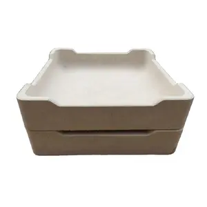 High Purity Square Shape Alumina Ceramic Crucible Boat