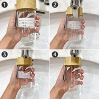 Étiquettes hydrosolubles pour tubes à essai et verrerie de laboratoire, faciles à retirer, sans résidus, dissolvables