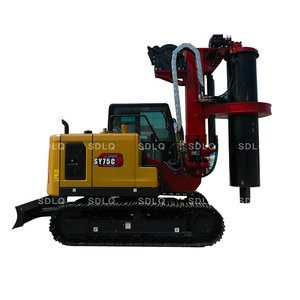 Mesin Bor Putar SDLQ LQR-75S Sany Chassis yang Dimodifikasi, Peralatan Hidrolik Penanam Tiang Pancang 15m, Mesin Penanam Tiang Pancang Mini Soilmec - Product Image 6