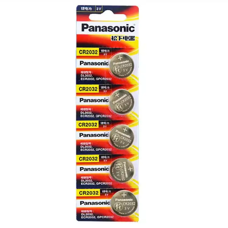 CR2032 Primary Batteries Coin Button Cell 3V CR2032 Battery for Panasonic