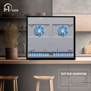 Table de cuisson à induction 4 brûleurs avec 9 niveaux de chauffe et contrôle tactile par curseur - Product Image 4