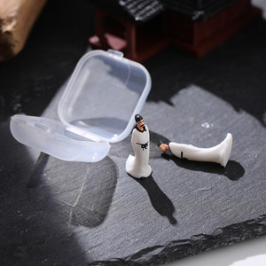 Sculture in Miniatura Tradizionali Cinesi all'Ingrosso: Personaggi Storici Zhuge Liang, Li Bai, <span class=keywords><strong>Du</strong></span> <span class=keywords><strong>Fu</strong></span>, Cao Cao, Su Shi, Rocce e Bonsai - Product Image 5