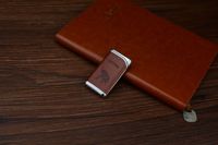 Briquet créatif en métal en cuir 201, idéal pour les cadeaux d'hôtels et de vignobles