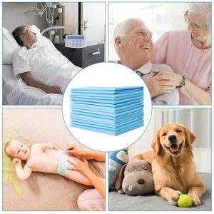 Super Saugfähige Baumwolle 3-lagige Einweg-Schutzunterlagen Auslaufsichere Urinunterlagen für Kinder Erwachsene & Haustiere Hunde/Welpen Training - Product Image 6