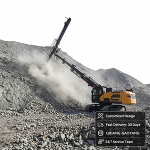 Heavy Duty Industrial Water Well Drilling Rig for Sale Hydraulic Crawler Mounted Deep Hole Drilling Machine - Product Image 5