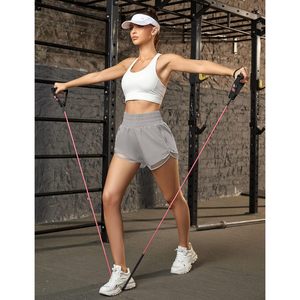 Shorts Deportivos de Cintura Alta para Mujer FOXA, con Bolsillo, Secado Rápido, Transpirables, para Correr, Gimnasio y Deportes - Product Image 5
