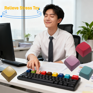 Teclas de <span class=keywords><strong>Teclado</strong></span> Mecánico Personalizadas con Perfil XDA, Material PBT, Color Personalizado, Servicio OEM Compatible, Fabricante en Promoción - Product Image 2
