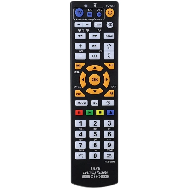L336 Learning Remote Control Smart IR Transmitter TV Controller ABS for TV CBL DVD SAT STB DVB HIFI TV BOX VCR STR Accessories