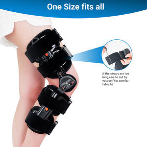 TJ-KM006 professionnel sport Gym genouillère Nylon coton rotule arthrose réglable protection - Product Image 3