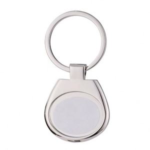 Hot Sale Custom Shape Sublimation Keyrings Customized Blank Metal Heart Transfer Printing Keyholder DIY Keychains - Product Image 2