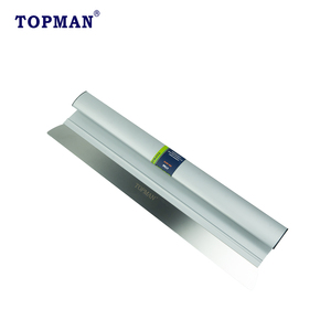 Espátula de Acero Inoxidable de 600 mm <span class=keywords><strong>para</strong></span> <span class=keywords><strong>Alisar</strong></span> Paneles de Yeso, Tipo Curvo/Plano, Herramienta Manual Anodizada <span class=keywords><strong>para</strong></span> Acabado de Concreto y Paneles de Pared - Product Image 1