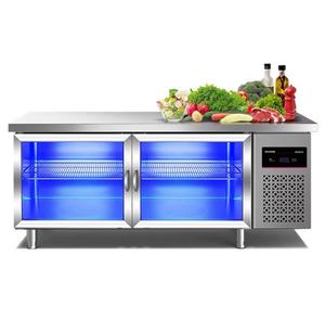 Congelador Comercial Bajo Encimera - Refrigerador de 2 Puertas para Mostrador - Refrigerador Bajo Encimera para Almacenamiento de Alimentos - Product Image 6