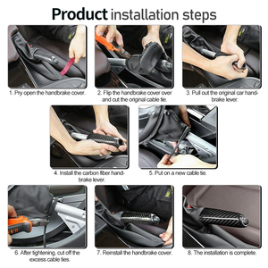 ด้ามจับเบรกมือคาร์บอนไ<span class=keywords><strong>ฟ</strong></span>เบ<span class=keywords><strong>อร</strong></span>์แท้ <span class=keywords><strong>ส</strong></span>ำหรับตกแต่งภายในรถยนต์มั<span class=keywords><strong>ส</strong></span><span class=keywords><strong>แตง</strong></span> ปี 2010-2014 ฝาครอบแบบถอดเปลี่ยนได้ รุ่นปี 2011-2013 - Product Image 4