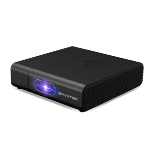 BYINTEK U30 Pro DLP LED迷你智能WIFI无线便携式微型口袋家庭影院投影仪，带电池，用于4k 3D影院