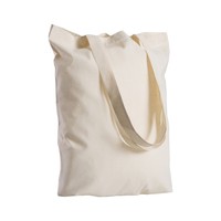 Sac de courses décontracté en coton lavable de marque PG216EC 130gsm Ecru Personnalisable M Long 40X50 Utilisation promotionnelle Italie