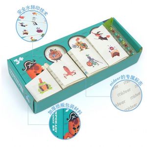 รอยสักชั่วคราว Mideer MD4041 4042 - การเดินทางสุดมหัศจรรย์ สวนสีสันสดใส ลายการ์ตูน - Product Image 4