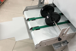 เครื่องเย็บกระดาษแบบอัตโนมัติ 9300 Saddle Stitch พร้อมเจาะรู ขนาด A3 เครื่องทำสมุดแบบไฟฟ้า เครื่องเย็บกระดาษ เครื่องพับกระดาษ - Product Image 3