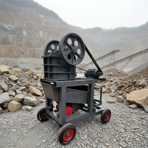 <span class=keywords><strong>Frantoio</strong></span> <span class=keywords><strong>a</strong></span> Mascelle Mobile Compatto con Motore Diesel per Frantumazione Inferiore e Vaglio Vibrante, <span class=keywords><strong>Frantoio</strong></span> per Pietre Calde Africane - Product Image 2