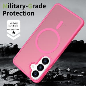 Étui de téléphone magnétique anti-chute et antichoc pour <span class=keywords><strong>Samsung</strong></span> S26 Plus, coque arrière de téléphone en TPU 2 en 1 - Product Image 3