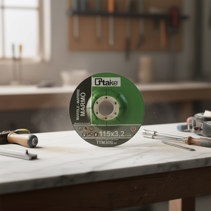 Meule abrasive Ttake 115x3.2 mm pour la découpe du marbre, fabriquée en Italie - Product Image 3