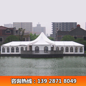 Modular Construction Extended Type Aluminum Alloy Wedding Party Tent 15m 18m 20m 21m <b>25m</b> 30m 40m 50m PVC Waterproof Four-season - Product Image 5
