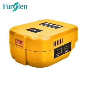 Adaptateur de prise d'alimentation pour batterie Milwaukee <span class=keywords><strong>18V</strong></span> ABS vers convertisseur de puissance de sortie 12V (OEM) - Product Image 1