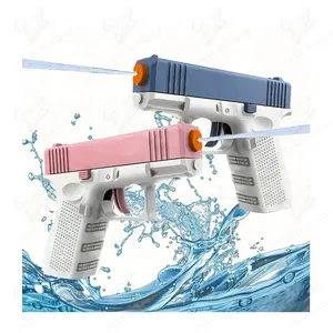 Pistola liquidificadora para crianças e adultos, pistola de plástico para esguicho, pistola de água elétrica ABS Nerfs, venda por atacado